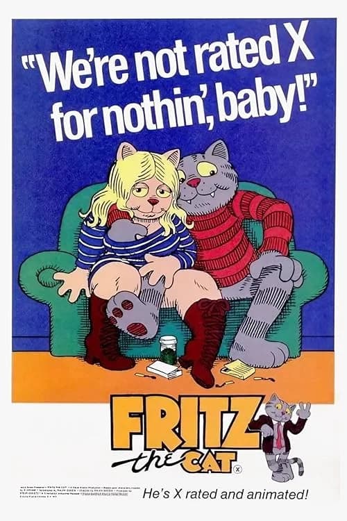 Fritz the Cat film posteri