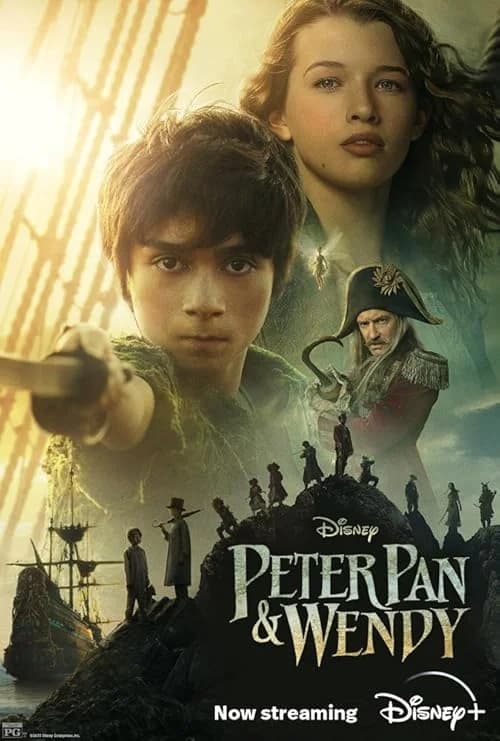 Peter Pan & Wendy film posteri