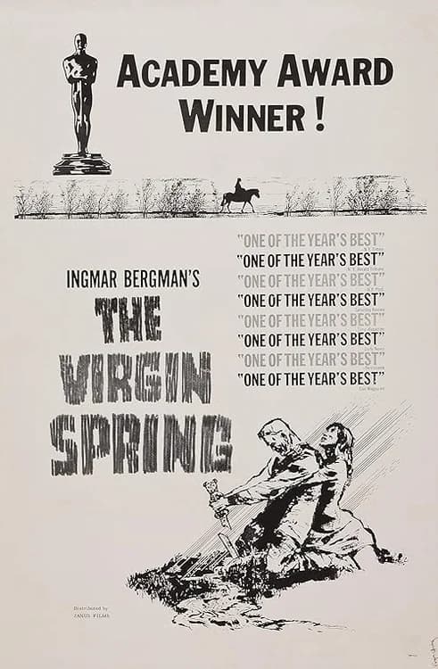 The Virgin Spring film posteri