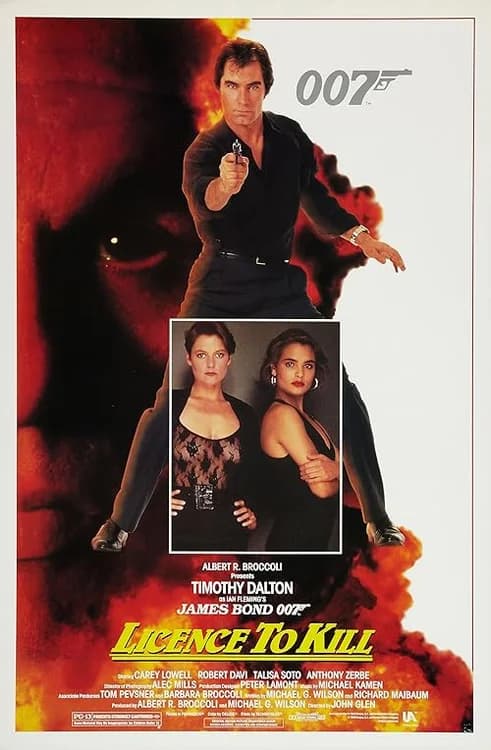 Licence to Kill film posteri